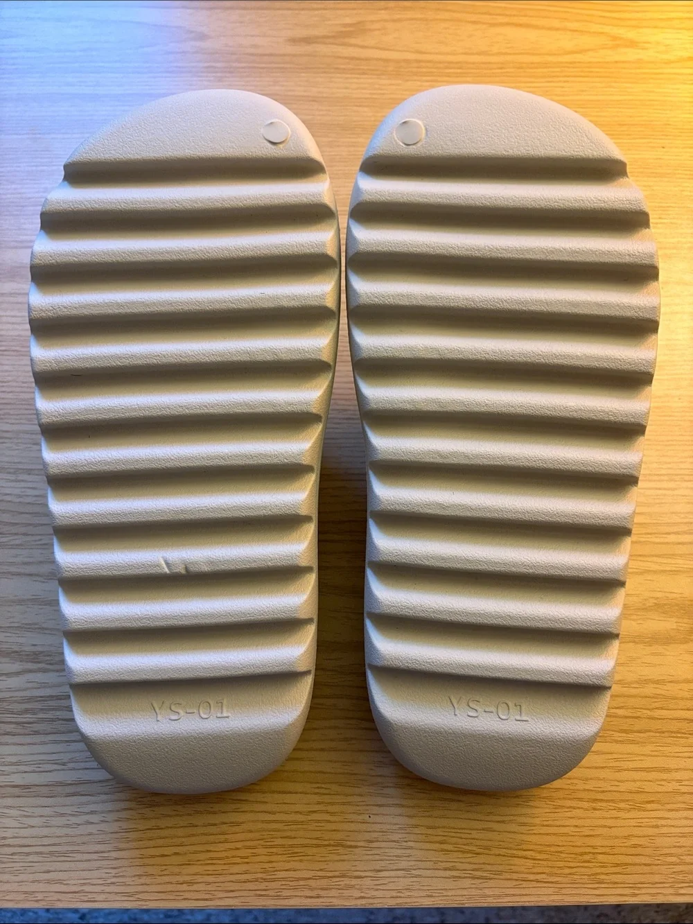 Yeezy YS 01 Slides Cream Men’s Size 10
